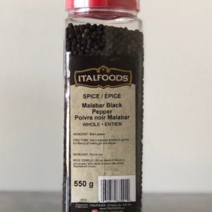 Italfoods Whole Black Pepper