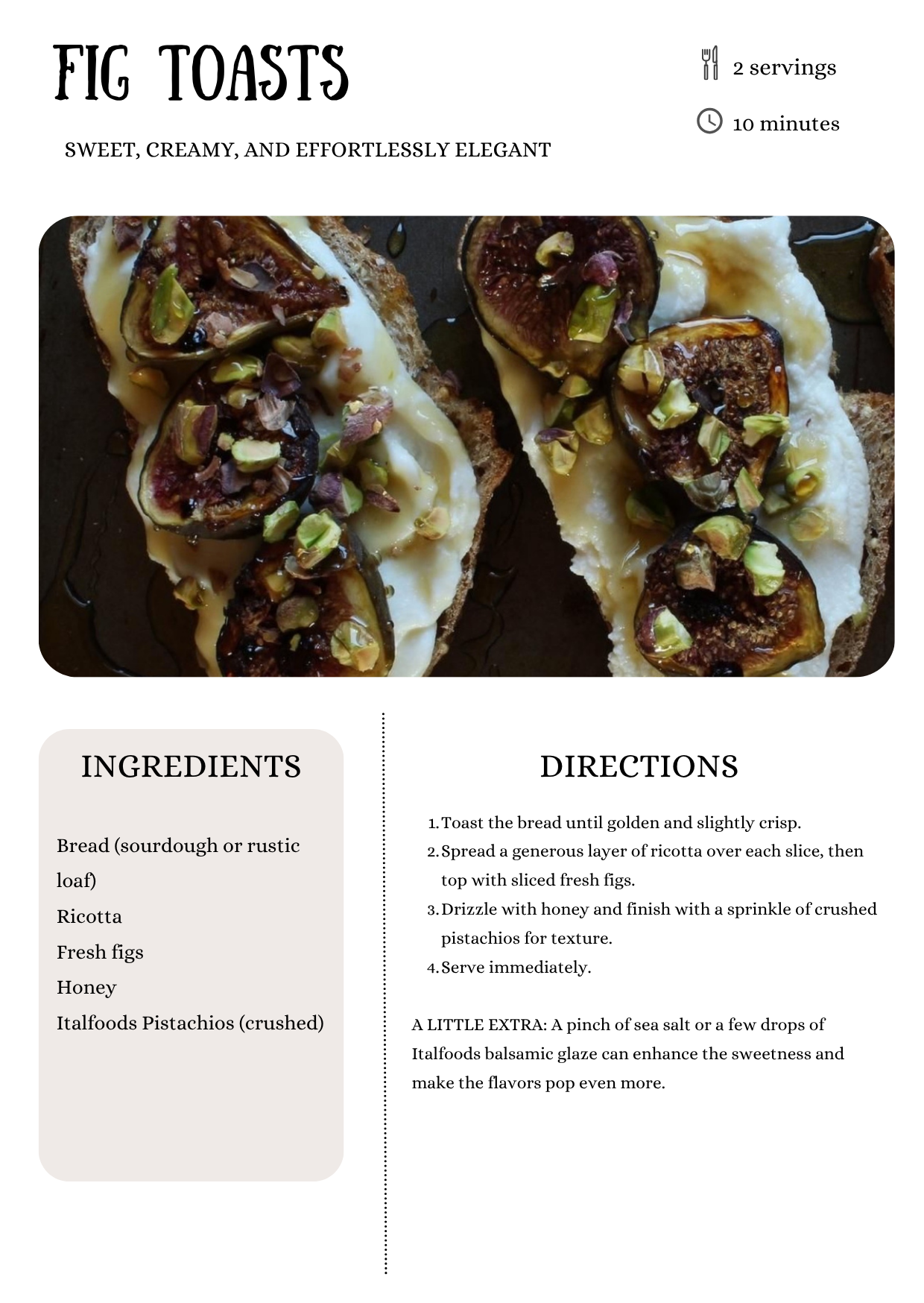 Italfoods Fig Toasts
