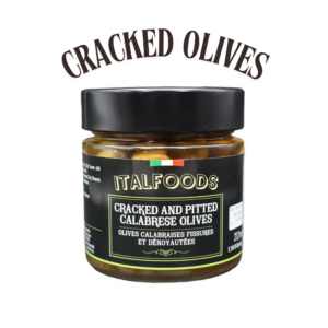 cracked olives
