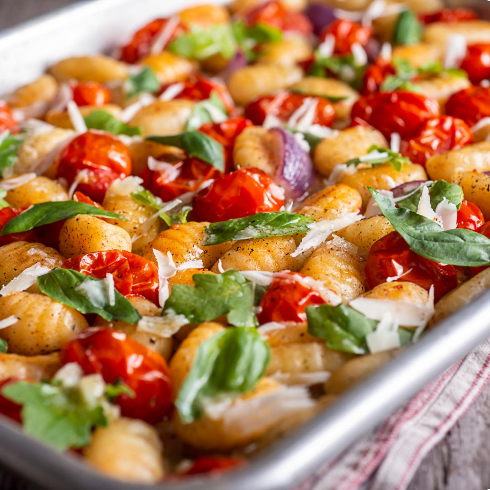 sheet pan gnocchi