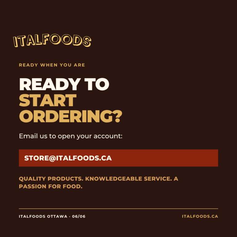 Start ordering